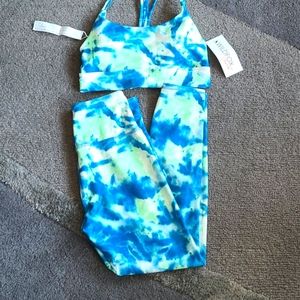 Sports bra and matching leggings